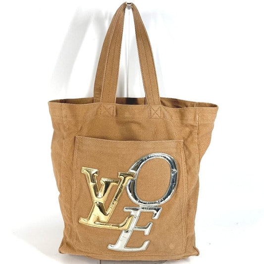 Louis Vuitton Canvas Miroir That's Love LVOE Tote Brown Canvas
