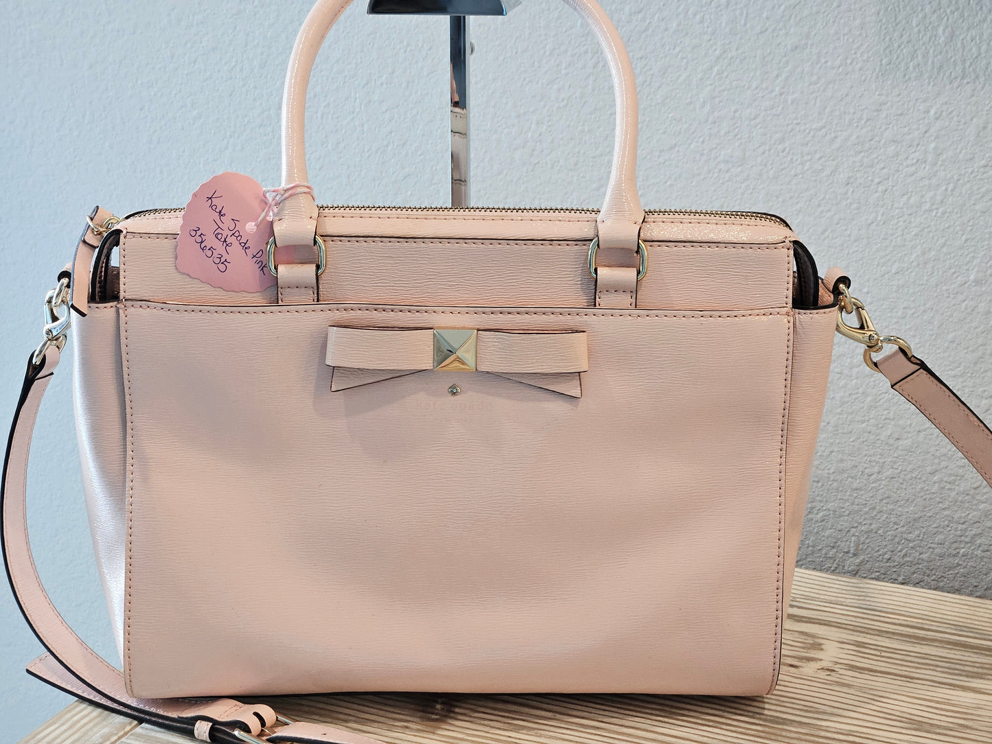 Kate Spade Beacon Court Jeanne Purse Ballet Pink -Pre-Owned