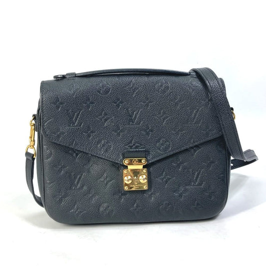 Louis Vuitton Empreinte Leather Pochette Metis Black