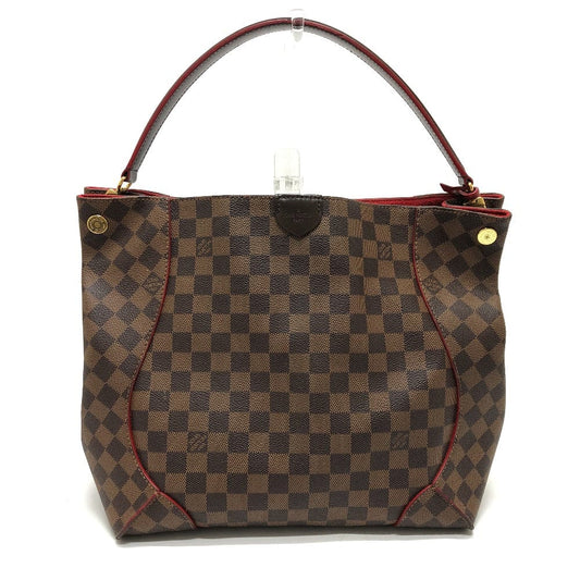 Louis Vuitton Damier Ebene Caissa Hobo Cherry -Pre-Owned