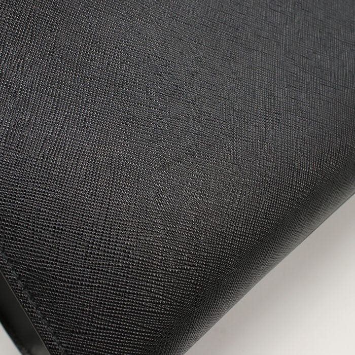 Close-up of a textured black surface