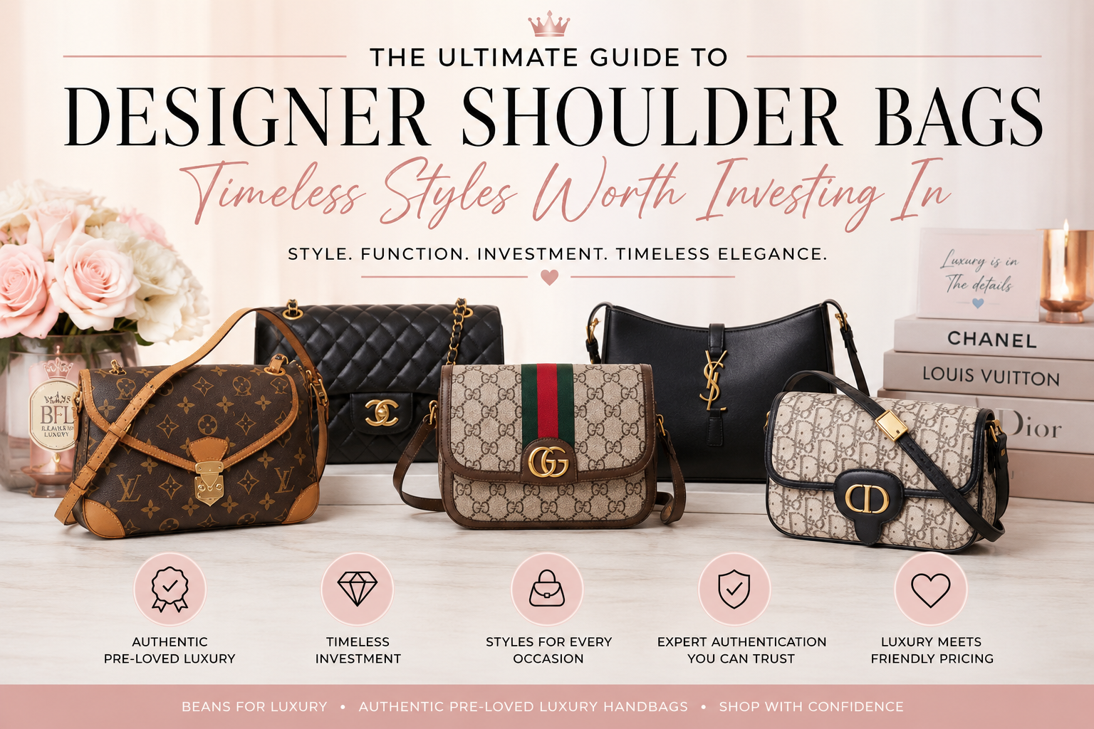 The Ultimate Guide to Designer Shoulder Bags: Timeless Styles Worth Investing In