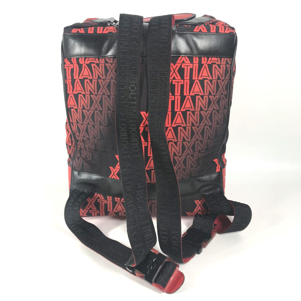 Black and red bag with 'Xtian' branding on a white background