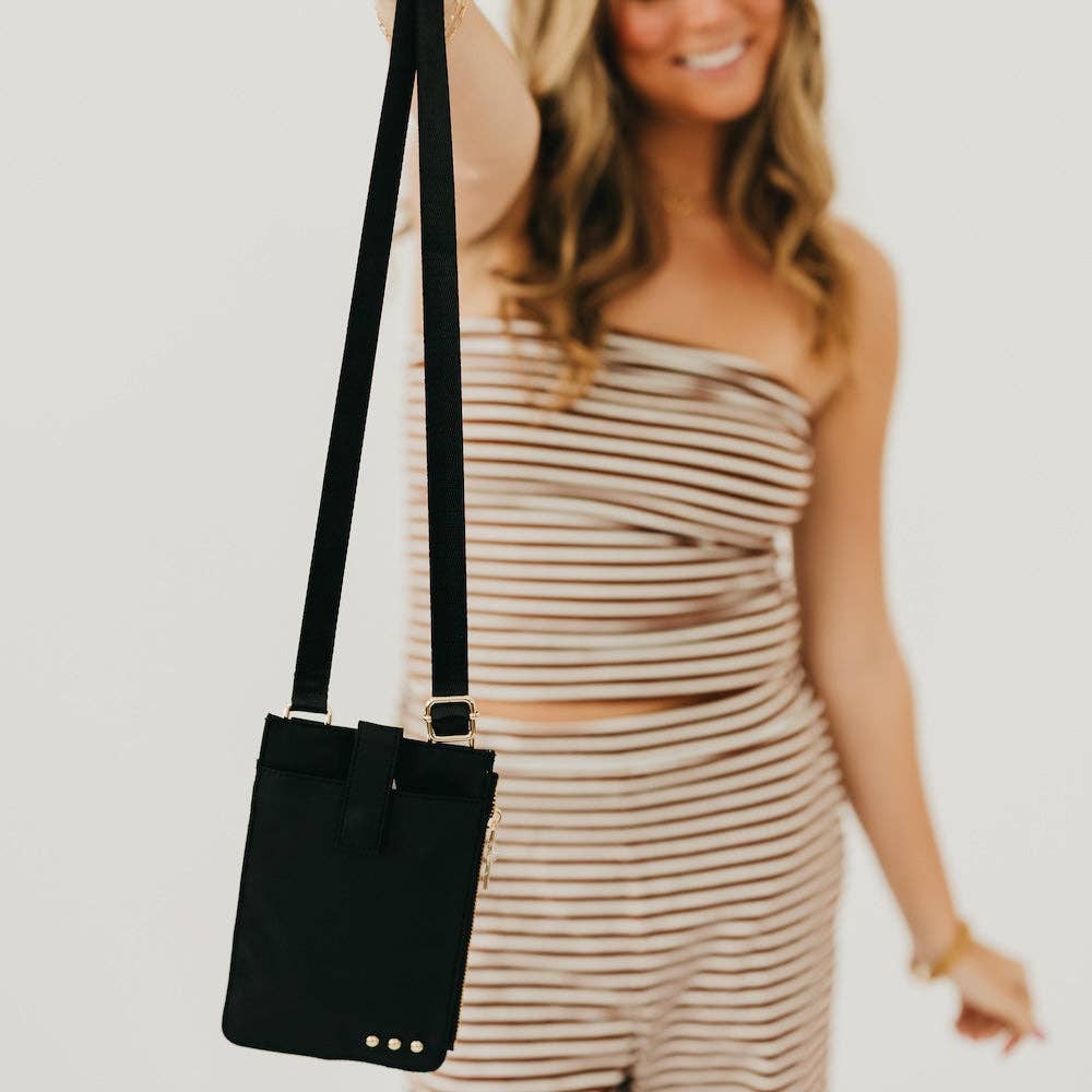 Nyla Nylon Phone Bag – Crossbody Wallet & Phone Holder | Boutique | New