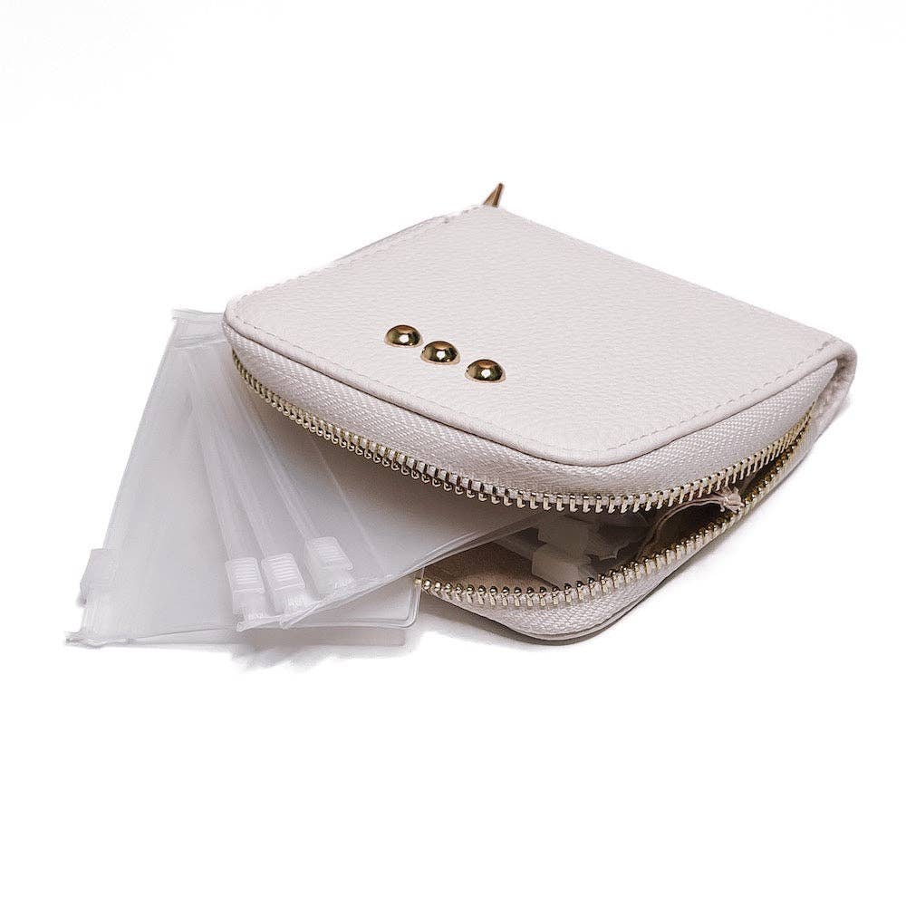 Wanderer Travel Organizer Pouch – Jewelry & Supplement Case | Boutique | New Pink