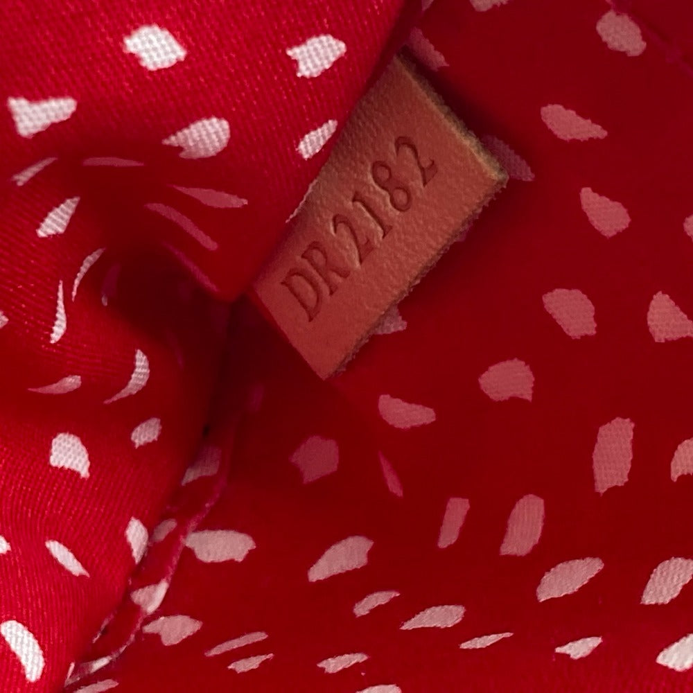 date code Louis Vuitton Vernis Kusama Infinity Dots Pochette Accessories Red