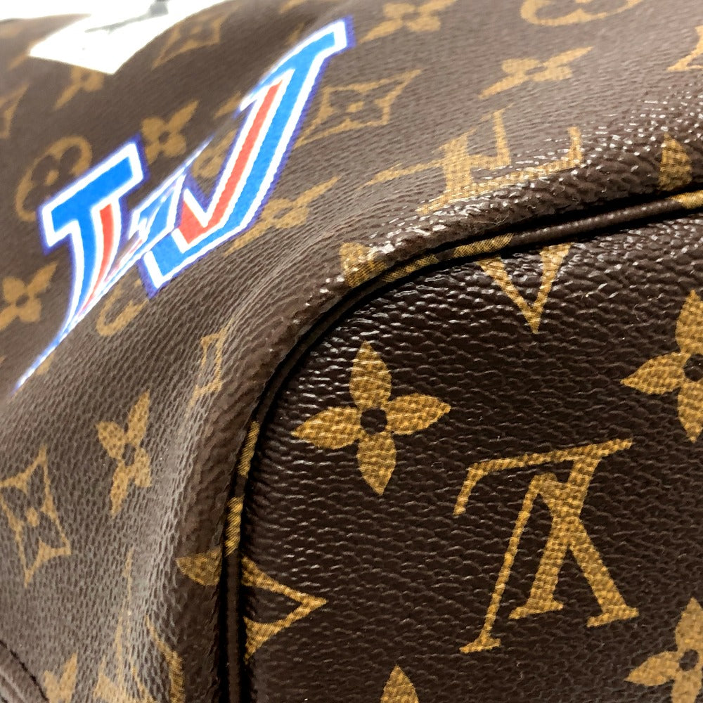 Close-up of a Louis Vuitton bag with a visible logo.