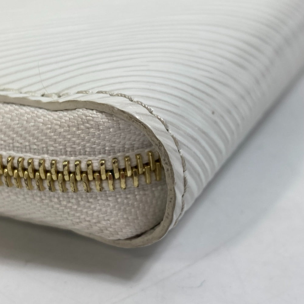 corner Louis Vuitton  Epi Love Lock Zippy Coin Purse White