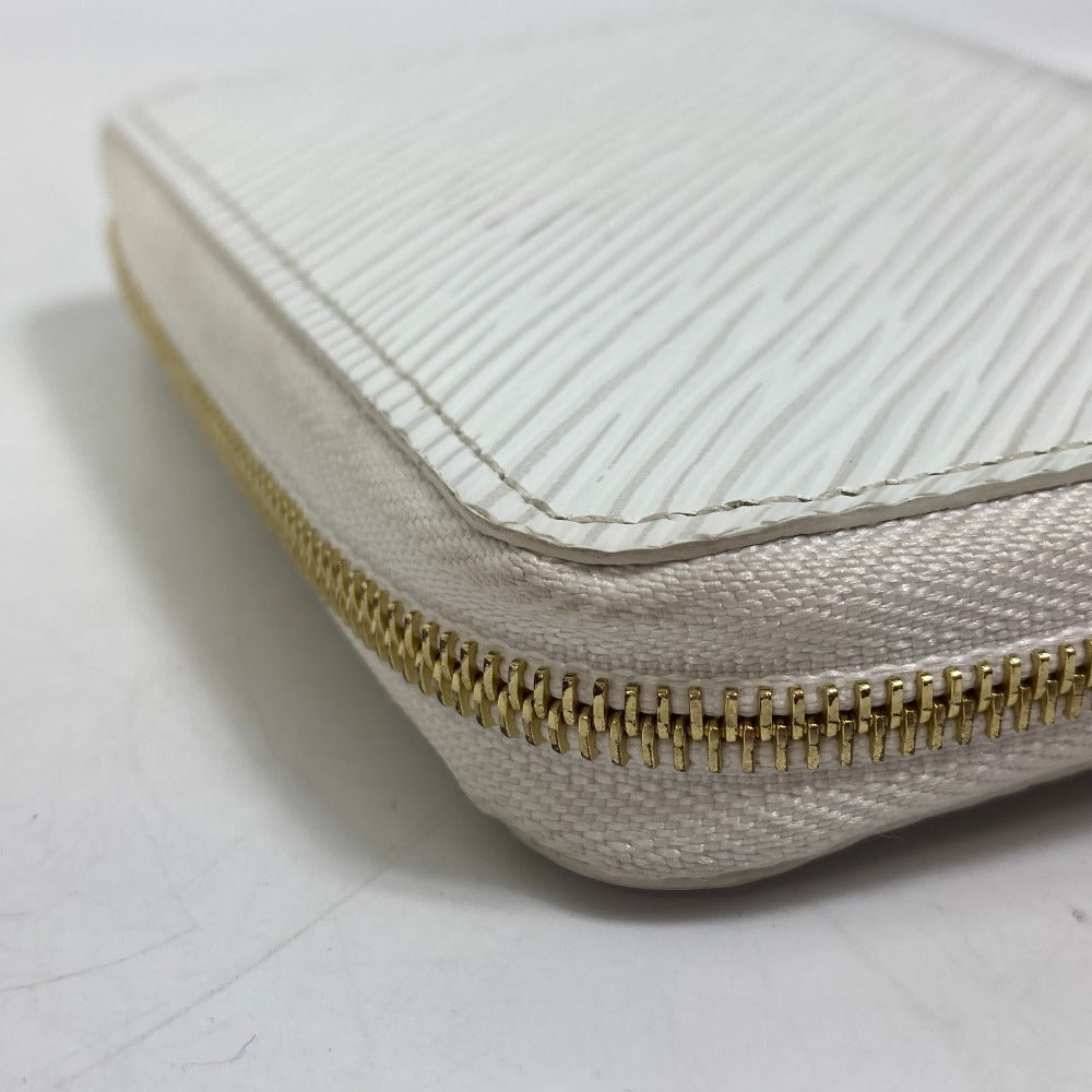 corner Louis Vuitton  Epi Love Lock Zippy Coin Purse White