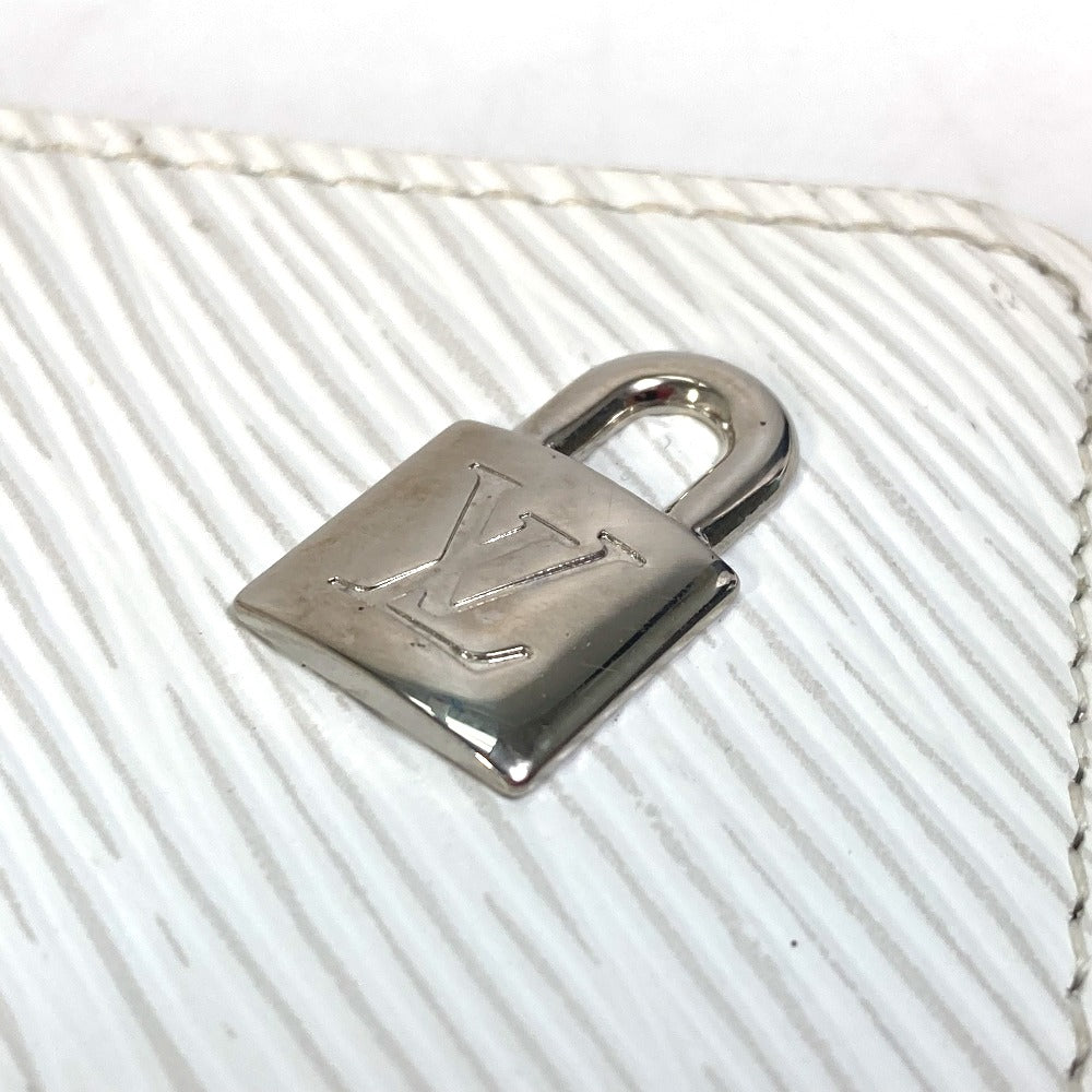 hardware Louis Vuitton  Epi Love Lock Zippy Coin Purse White