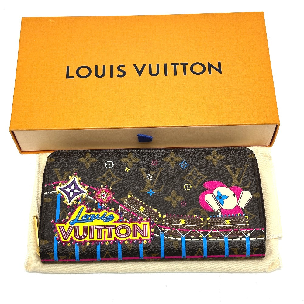 box and dustbag Louis Vuitton 2020 Christmas Animation Monogram Zippy Wallet Pivoine