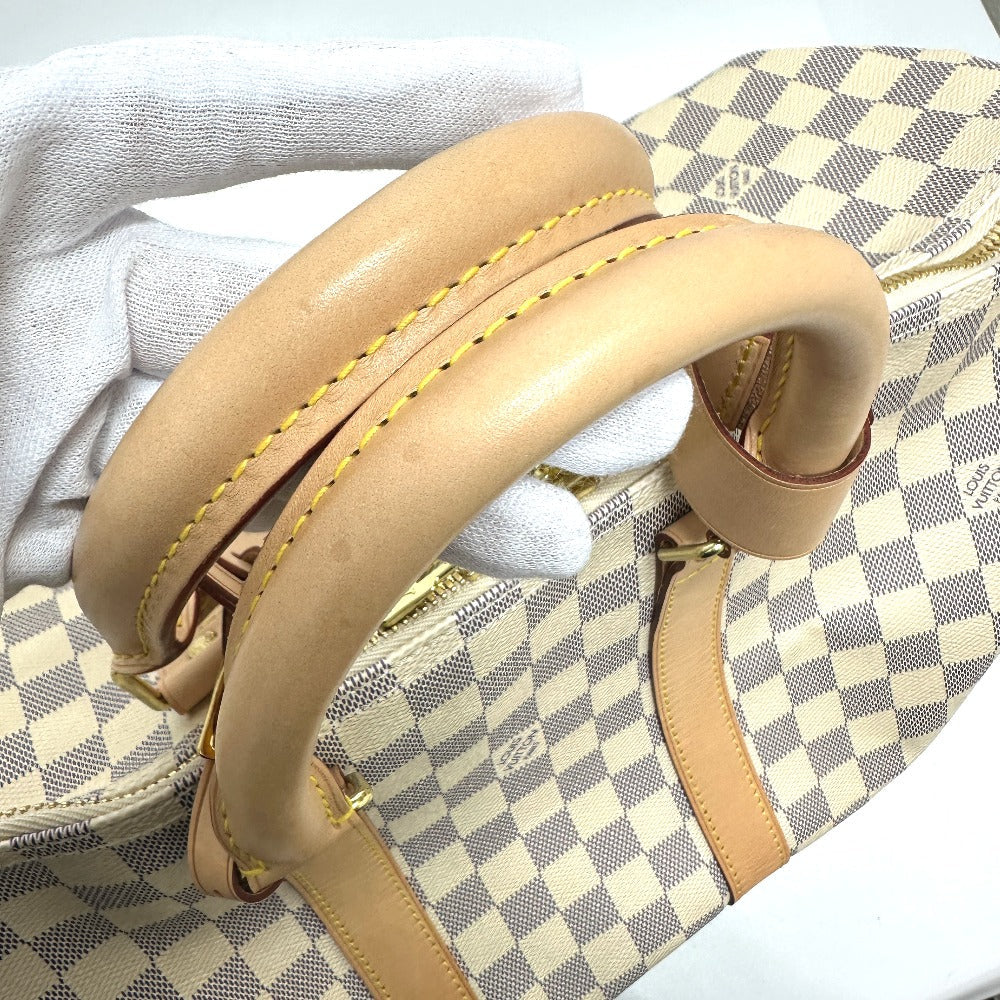 handles Louis Vuitton Damier Azur Keepall Bandouliere 45