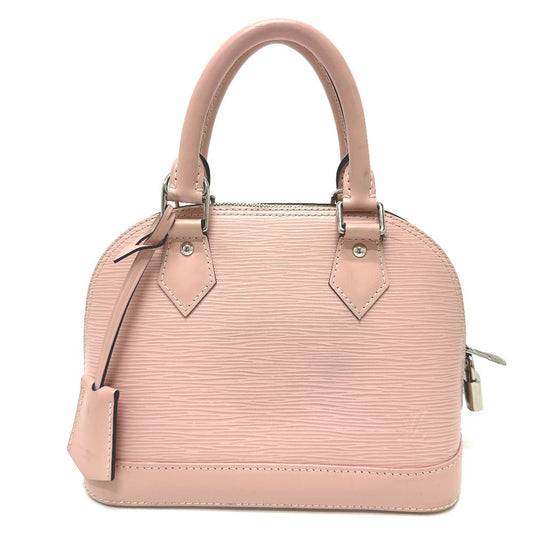 Pre-Loved Louis Vuitton Epi Alma BB Rose Ballerine