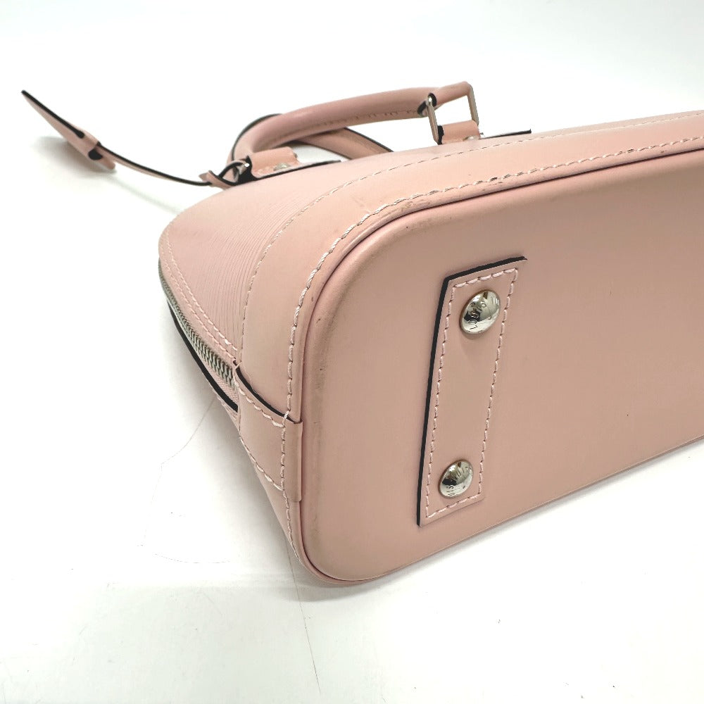 opposite corner Louis Vuitton Epi Leather Alma BB Rose Ballerine