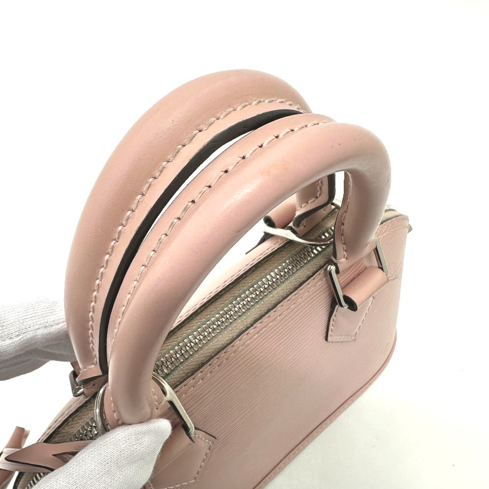 handles Louis Vuitton Epi Leather Alma BB Rose Ballerine
