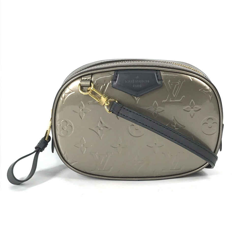 Pre-Loved Louis Vuitton Vernis Belt Bag Champagne Metallise