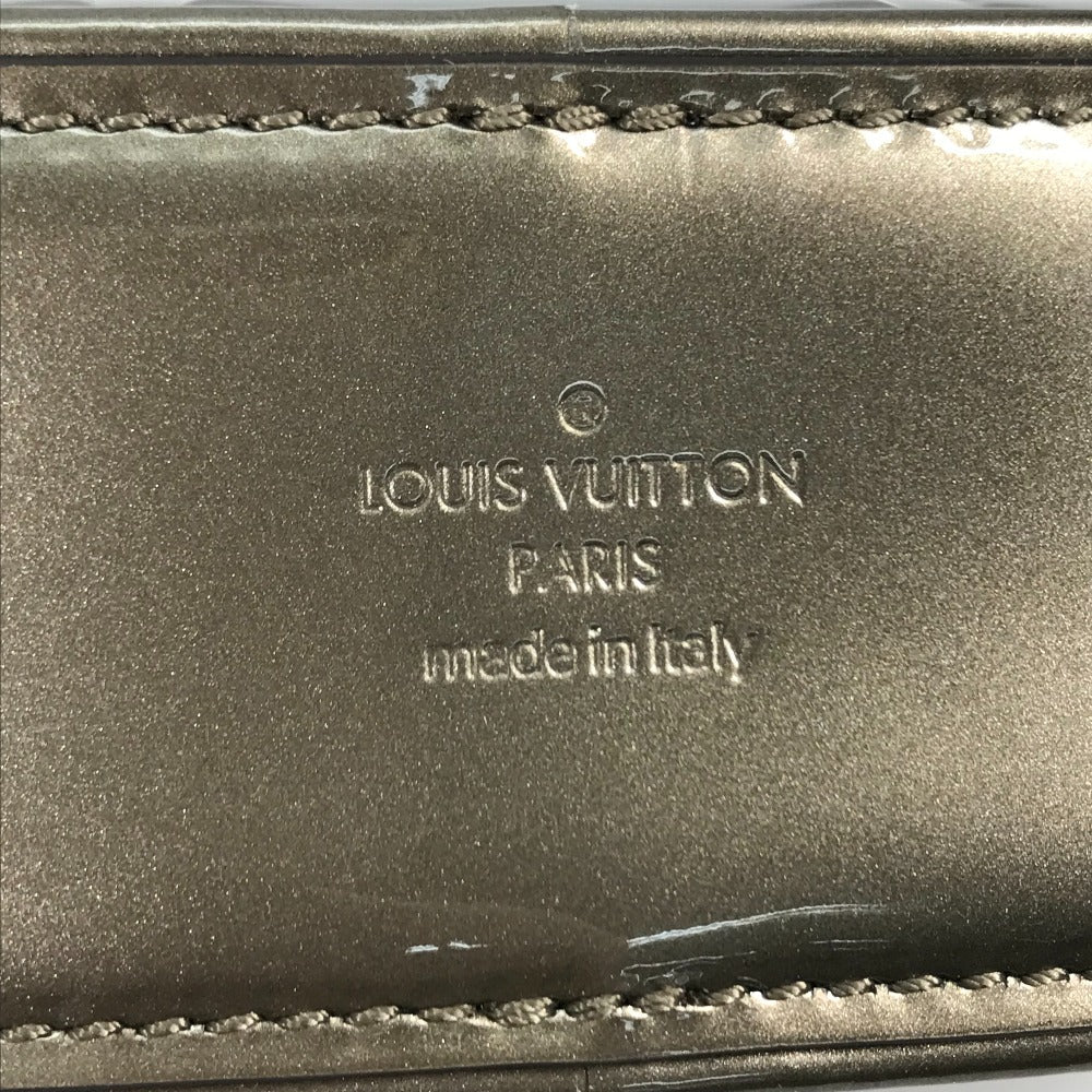 Pre-Loved Louis Vuitton Vernis Belt Bag Champagne Metallise