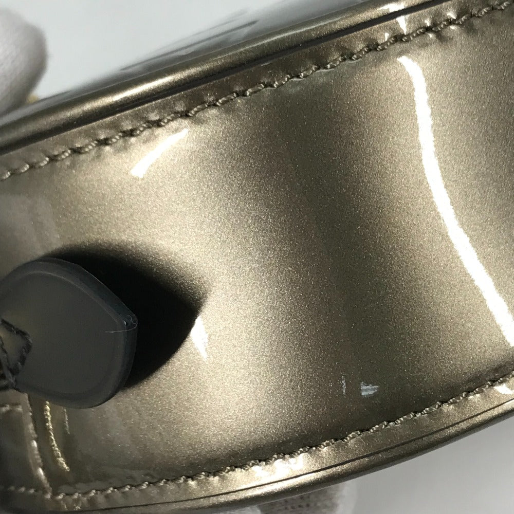Pre-Loved Louis Vuitton Vernis Belt Bag Champagne Metallise