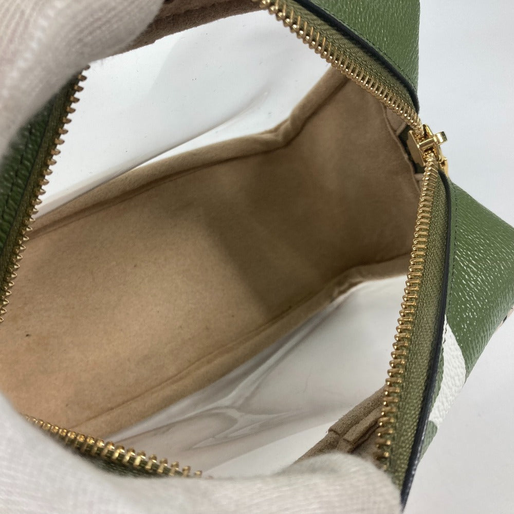 interior Louis Vuitton Monogram Giant Beach Pouch Khaki