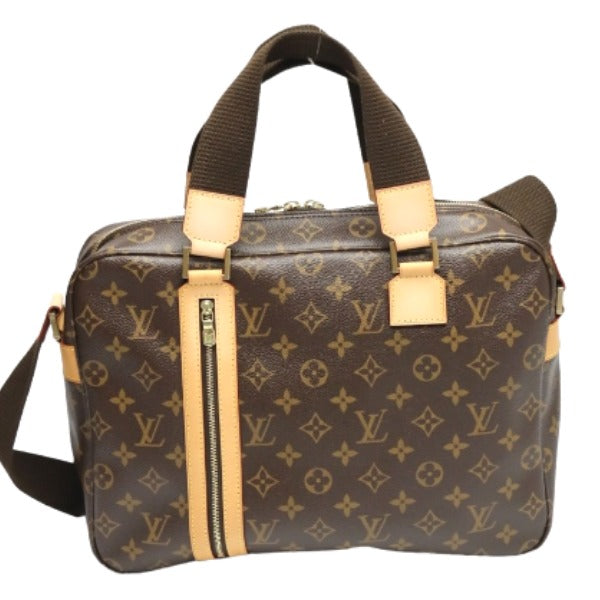 Louis Vuitton Brown Canvas Monogram Sac Bosphore Briefcase Bag