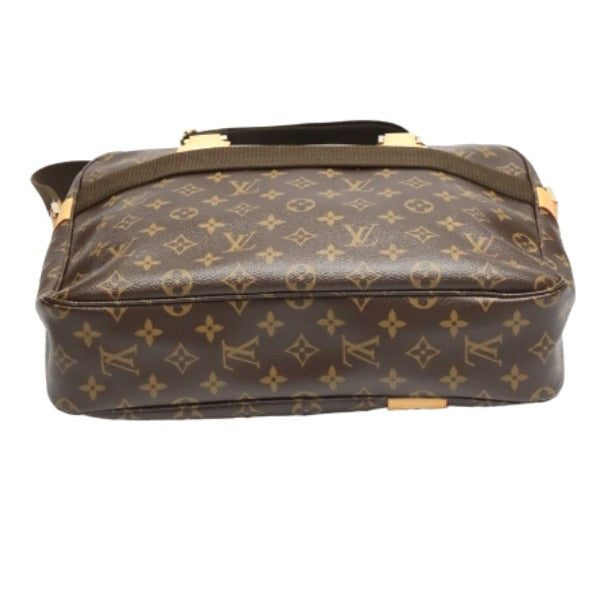 bottom Louis Vuitton Brown Canvas Monogram Sac Bosphore Briefcase Bag
