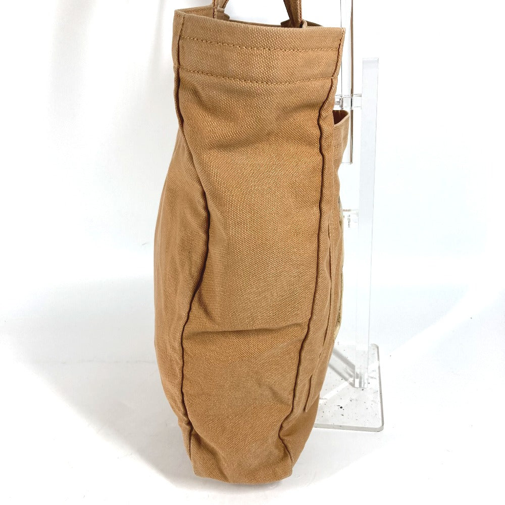 opposite side  Louis Vuitton Canvas Miroir That's Love LVOE Tote Brown Canvas