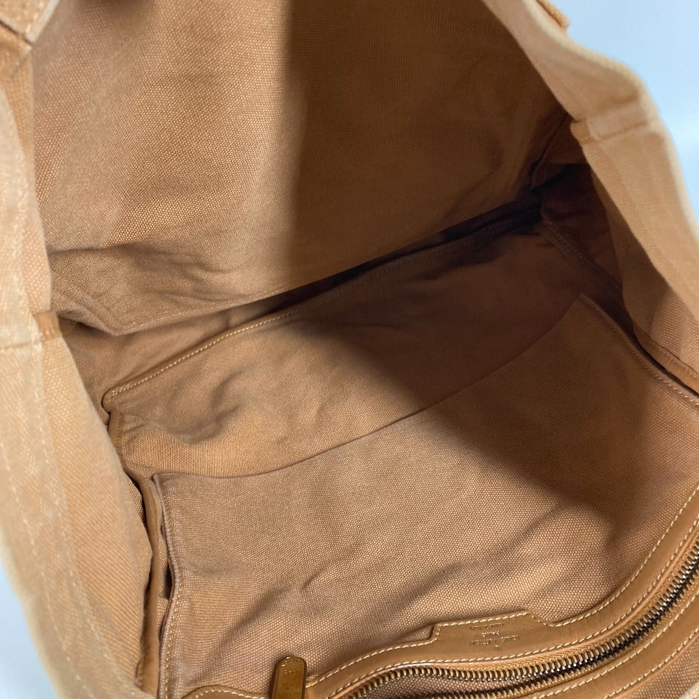 interior  Louis Vuitton Canvas Miroir That's Love LVOE Tote Brown Canvas