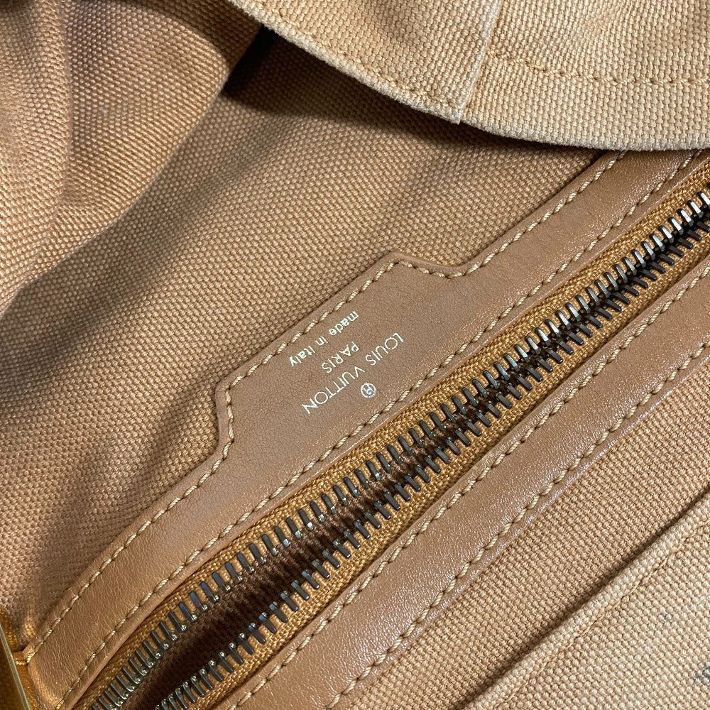 stamp  Louis Vuitton Canvas Miroir That's Love LVOE Tote Brown Canvas