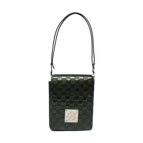 Pre-Loved Louis Vuitton Damier Vernis Petrole Blue