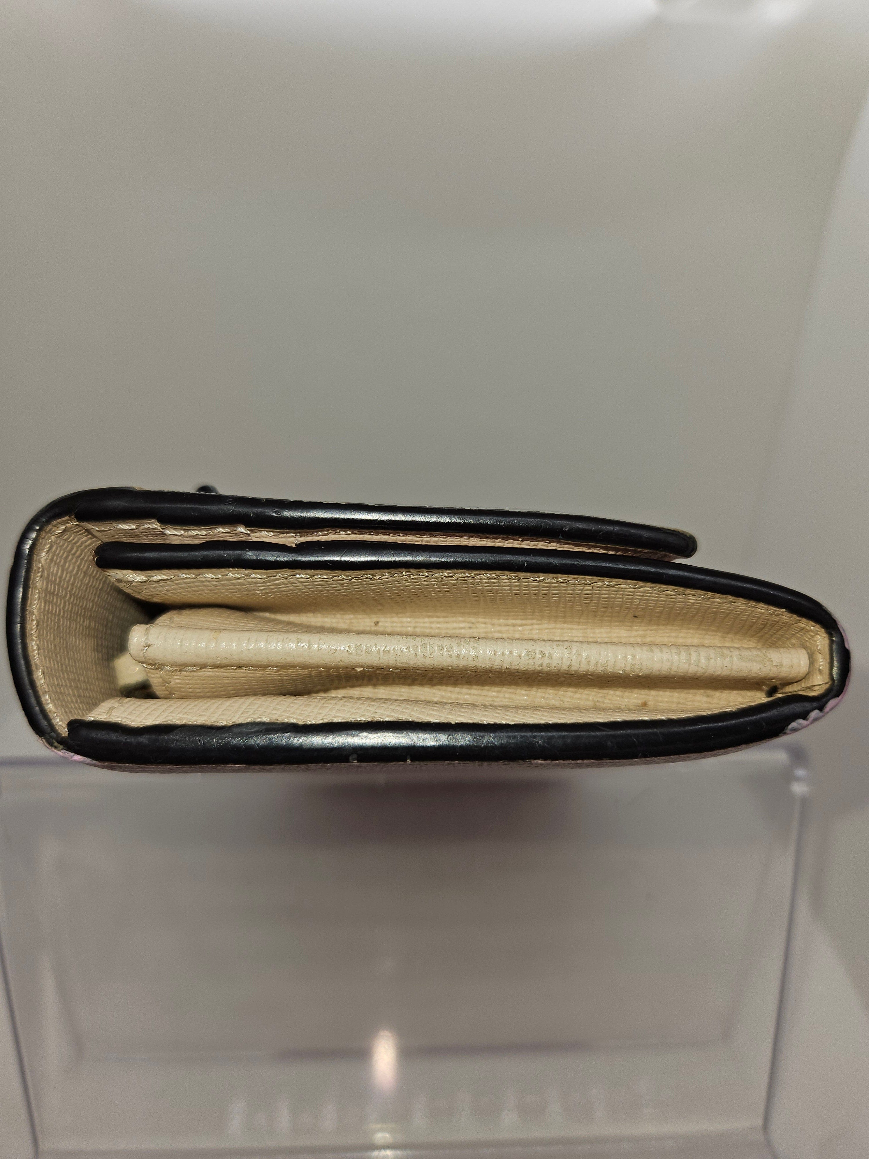 Fendi Monster Zip Around Wallet – Multicolor Saffiano Leather | Limited Edition | Pre-Owned