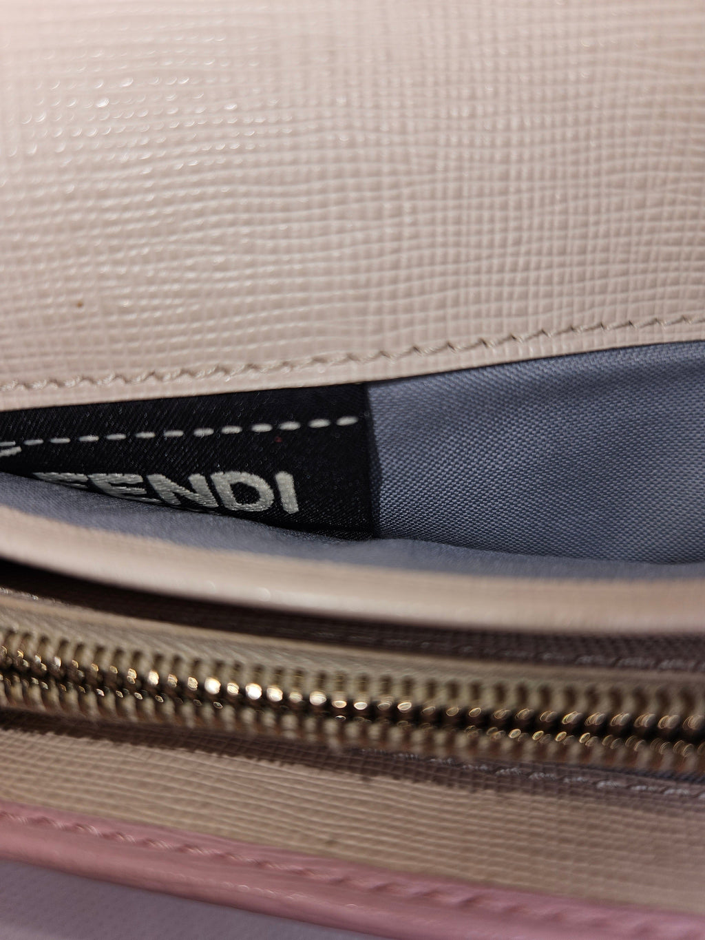Fendi Monster Zip Around Wallet – Multicolor Saffiano Leather | Limited Edition | Pre-Owned