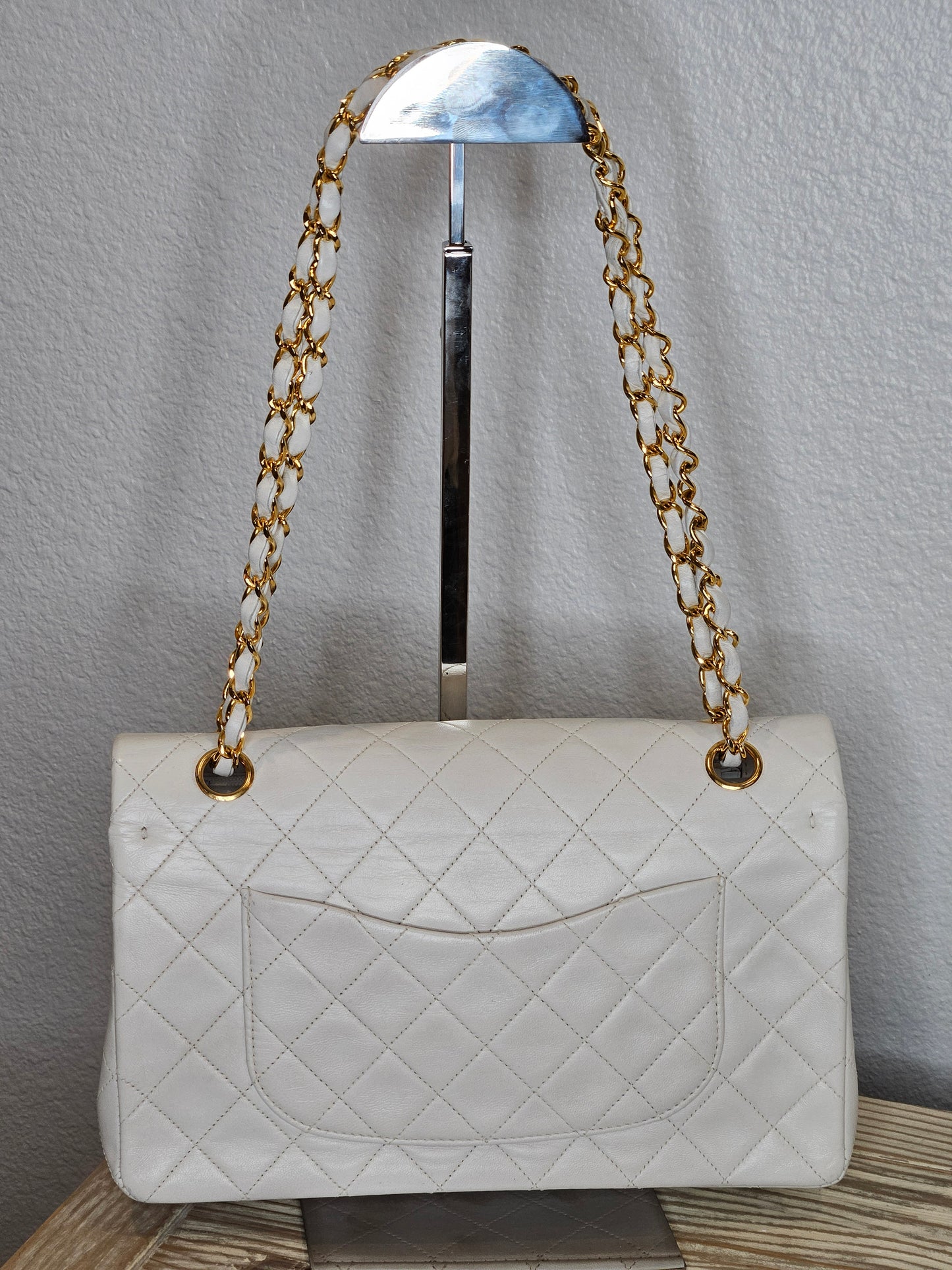 Pre-Loved Vintage Chanel Medium 25 Classic Double Lambskin