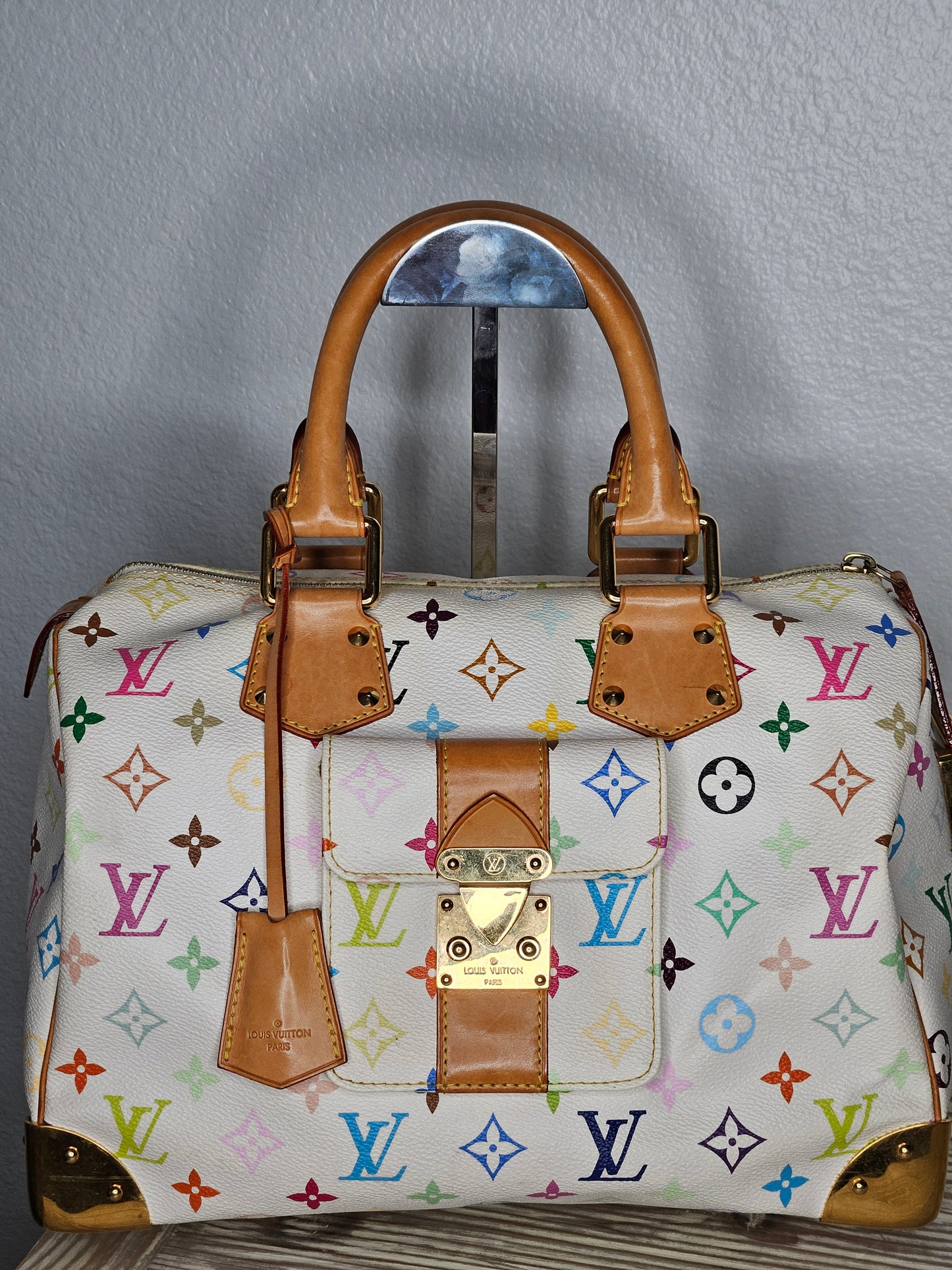 Pre-Loved Louis Vuitton Murakami Speedy 30 "Sold Out"