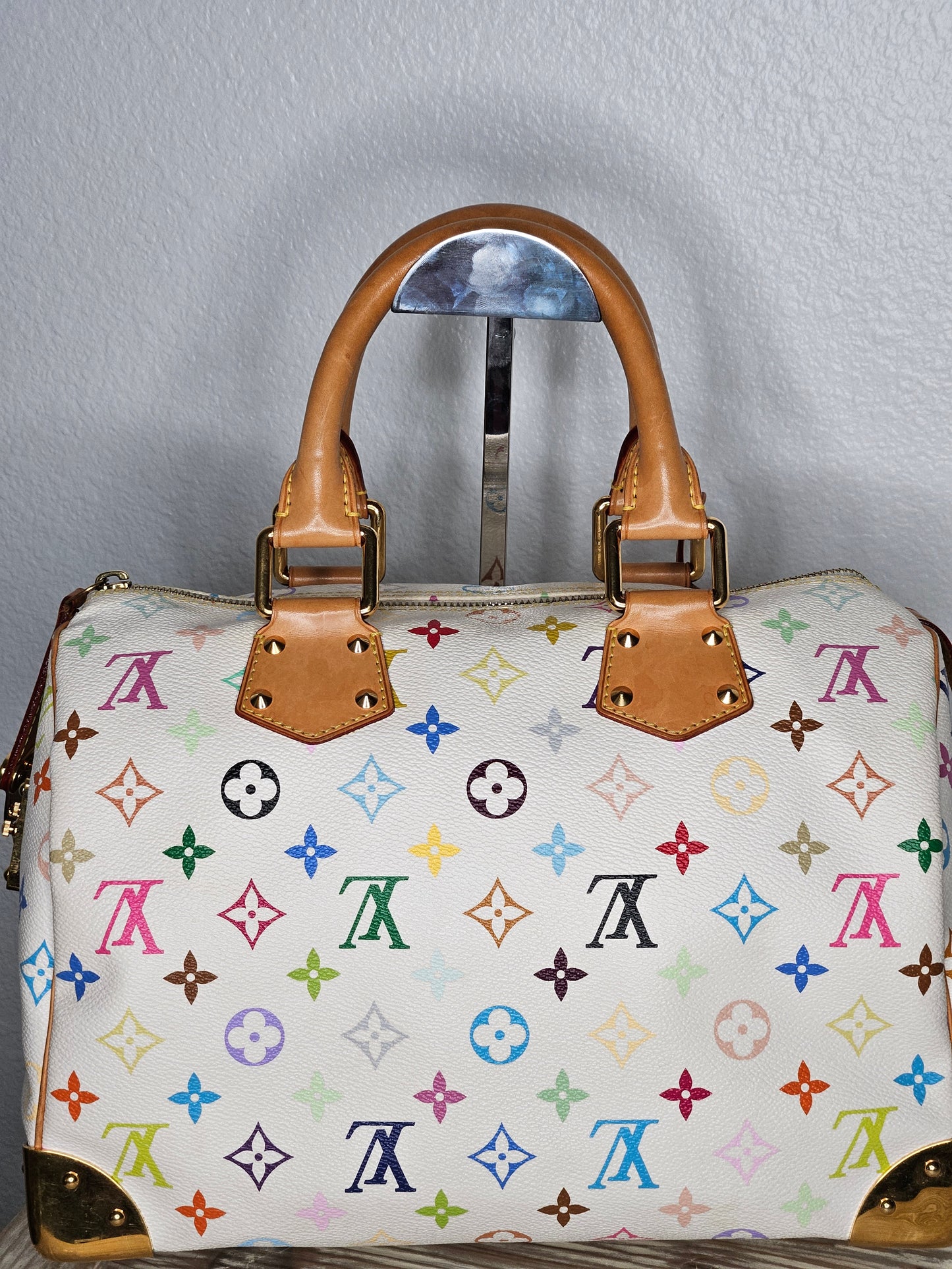 Pre-Loved Louis Vuitton Murakami Speedy 30 "Sold Out"