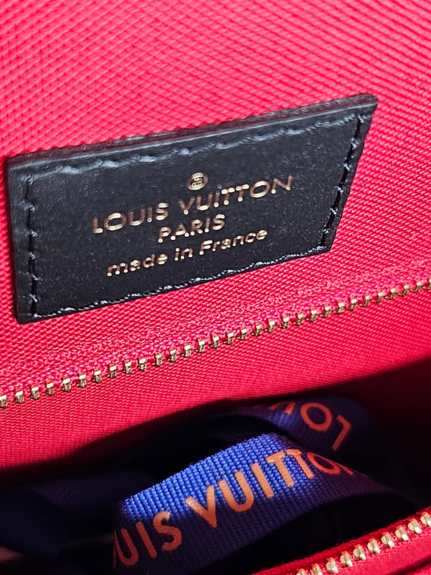 Pre-Loved Louis Vuitton Reverse Large Monogram On The Go MM "Sold Out "