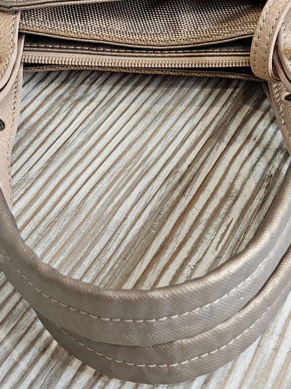 Chanel Paris-Biarritz Grand Tote – Metallic Quilted | Karl Lagerfeld Era | Pre-Owned