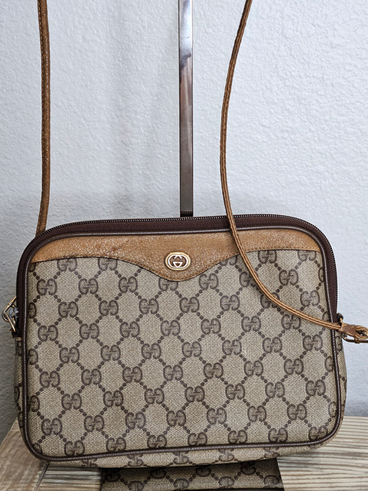 Pre-Loved Vintage Gucci Double "G" Small Crossbody "Sold Out"