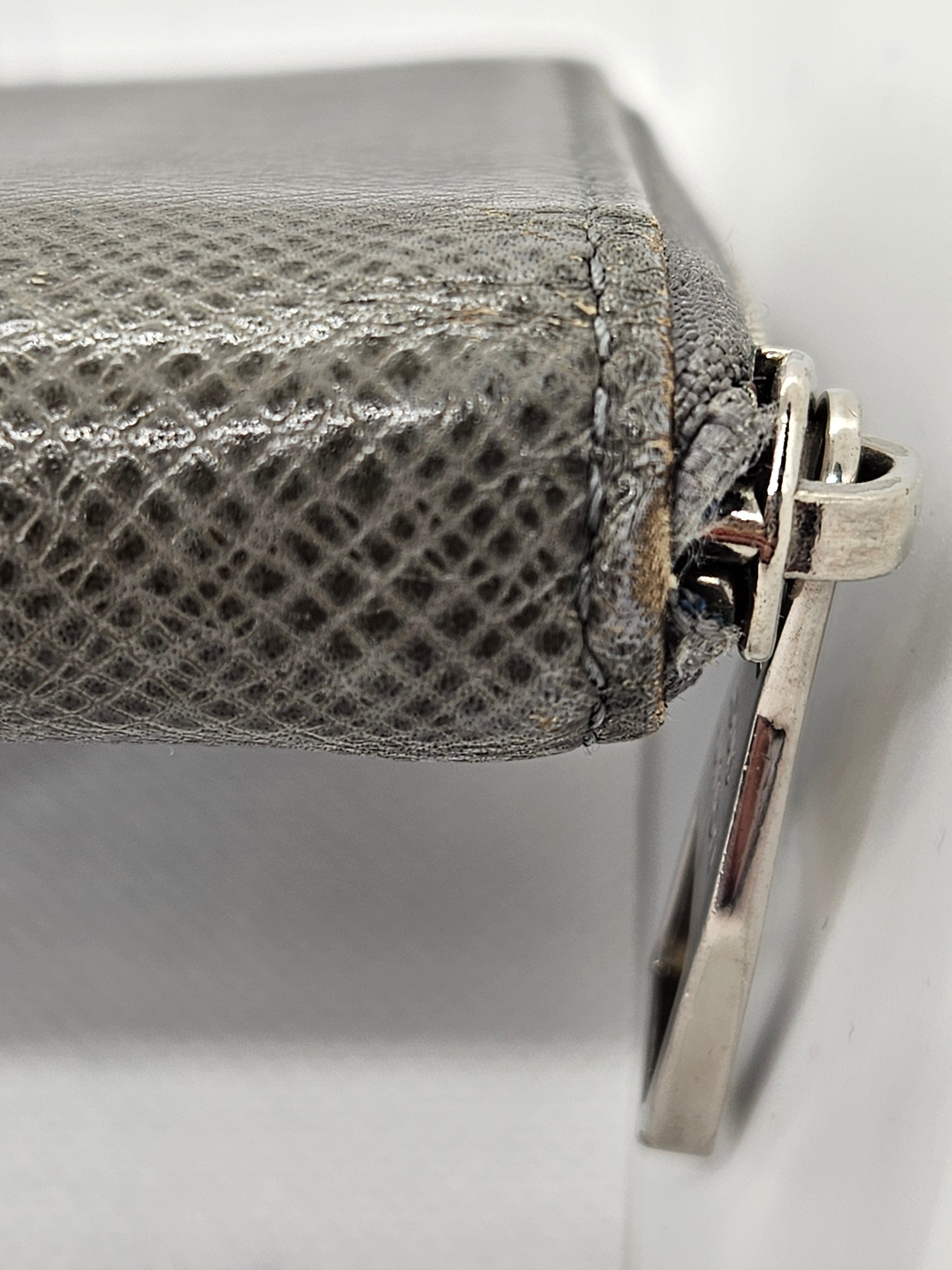Louis Vuitton Zippy Vertical Wallet – Taiga Leather Ardoise | Pre-Owned