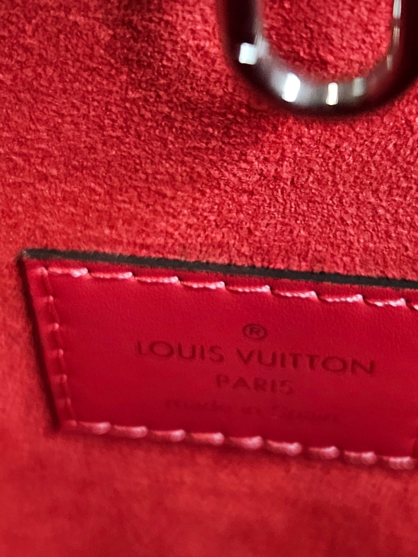 Pre-Loved Louis Vuitton Epi Leather Neverfull MM Red "Sold Out"