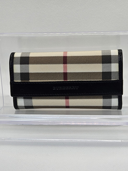 Pre-Loved Burberry Nova Check Key Holder