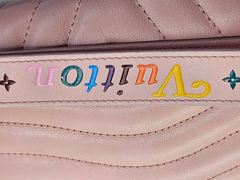 Louis Vuitton New Wave Wallet Wristlet – Calfskin Leather | Pre-Owned