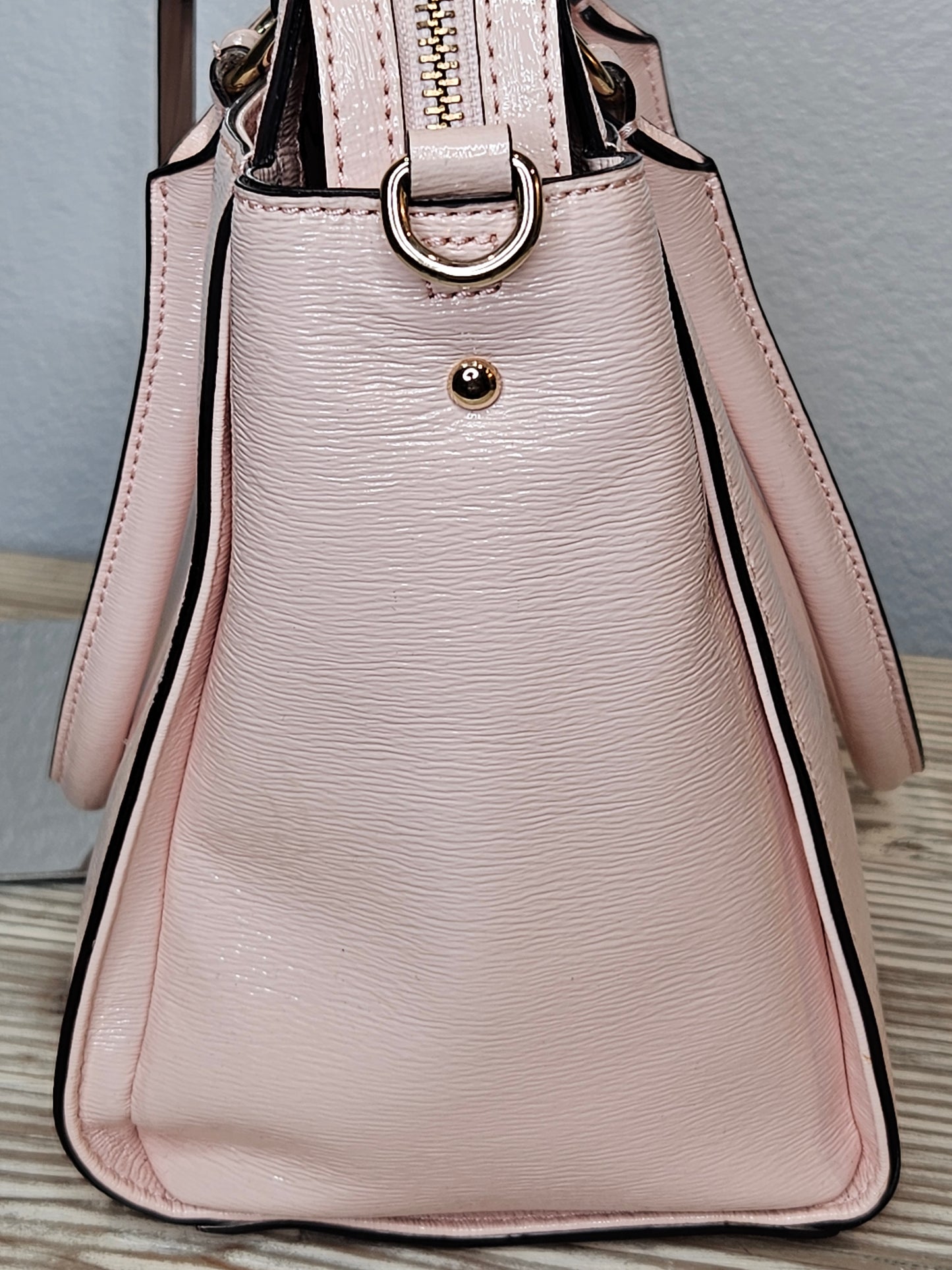 Pre-Loved Kate Spade Beacon Court Jeanne Purse Ballet Pink