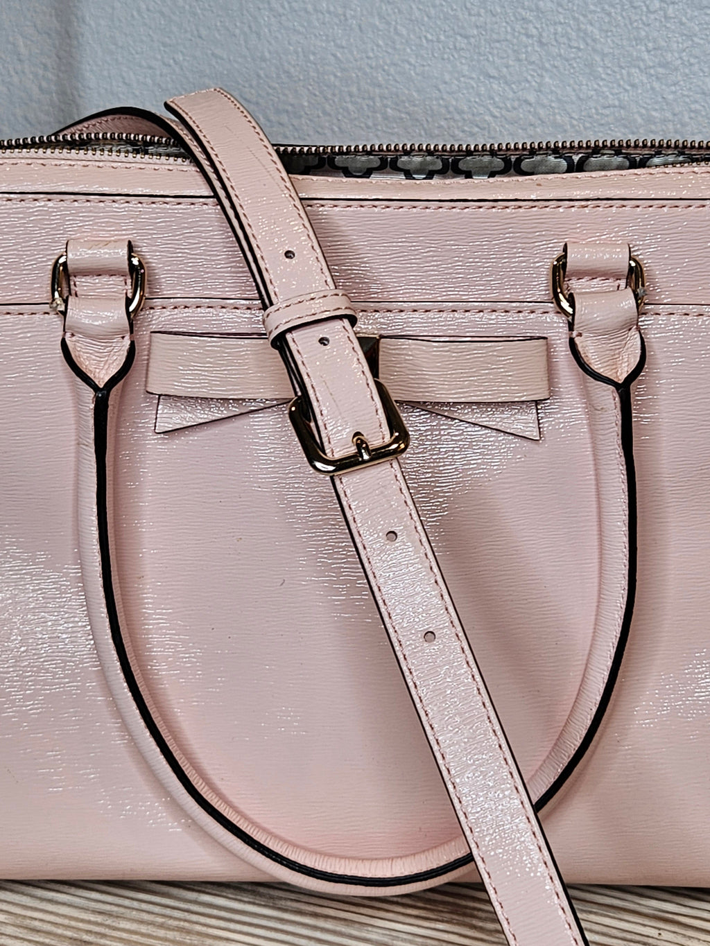 Kate Spade Beacon Court Jeanne Tote – Ballet Pink Patent Leather | Pre-Owned