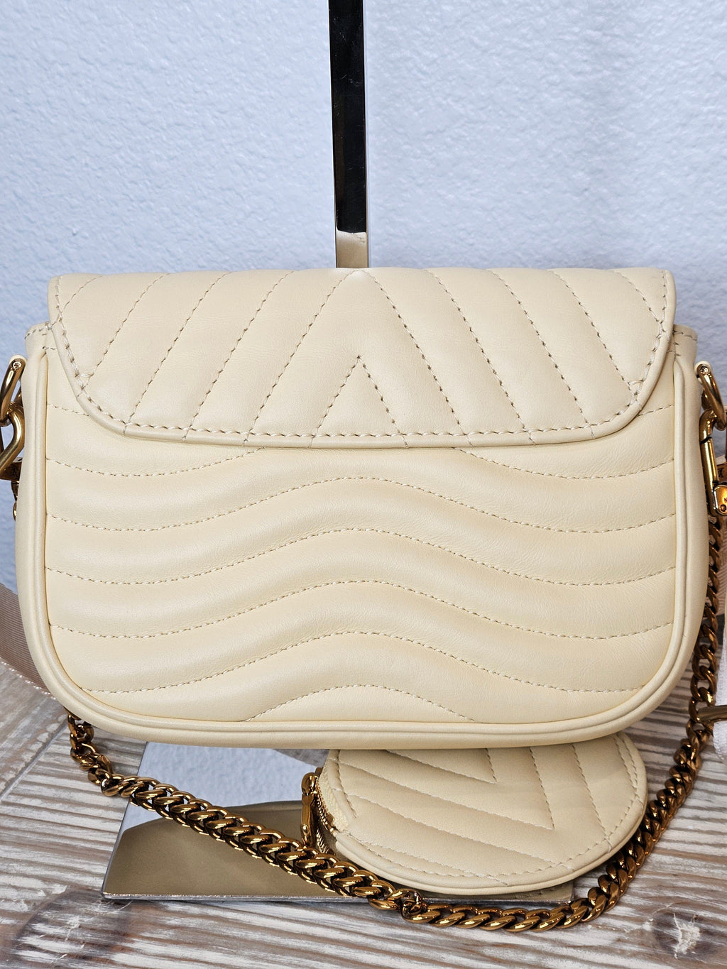 Louis Vuitton Multi Pochette – Yellow Leather | Chain & Strap | Pre-Owned