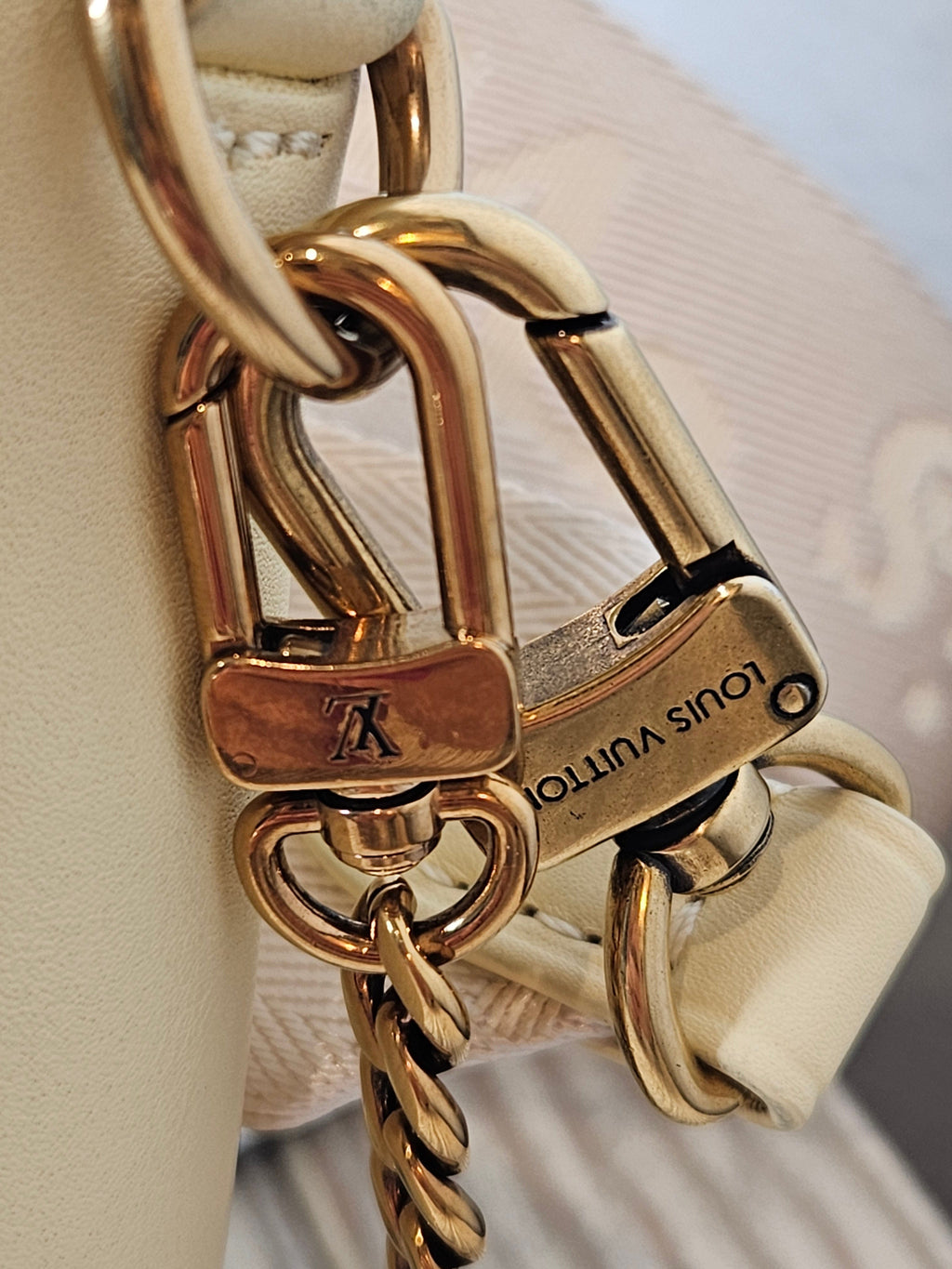 Louis Vuitton Multi Pochette – Yellow Leather | Chain & Strap | Pre-Owned