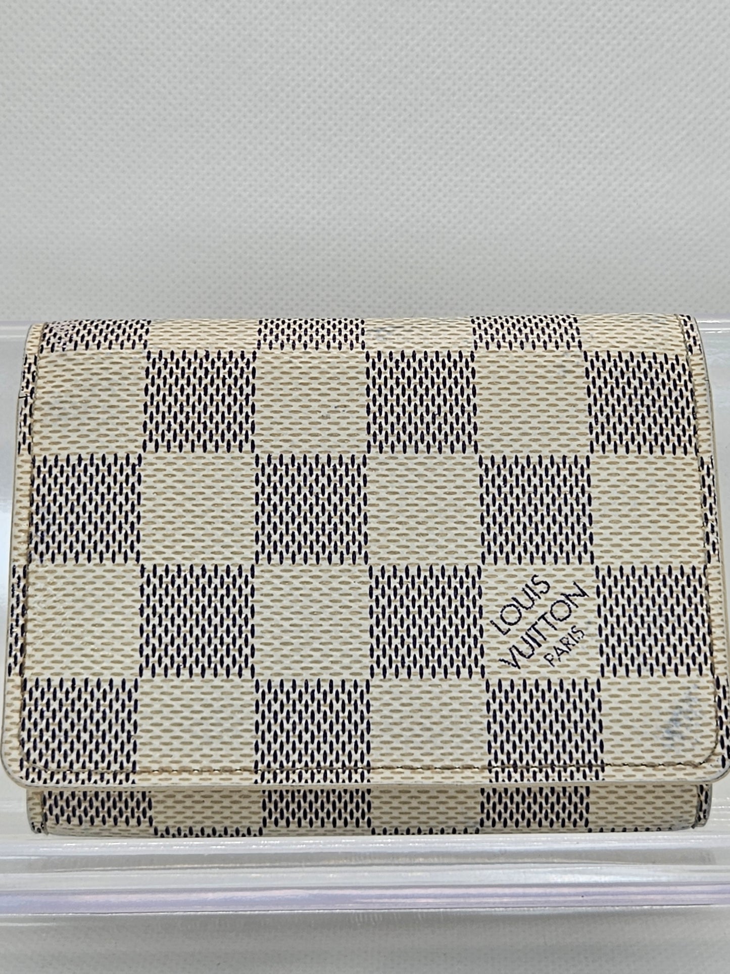 Pre-Loved Louis Vuitton Damure Azur Bi-Fold Card Holder