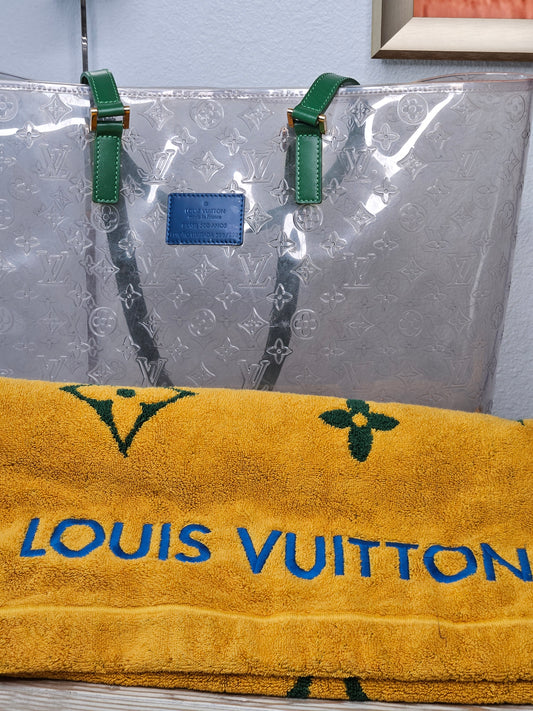 Pre-Loved Louis Vuitton LE Cabas Brazil 500 Anos Tote XL