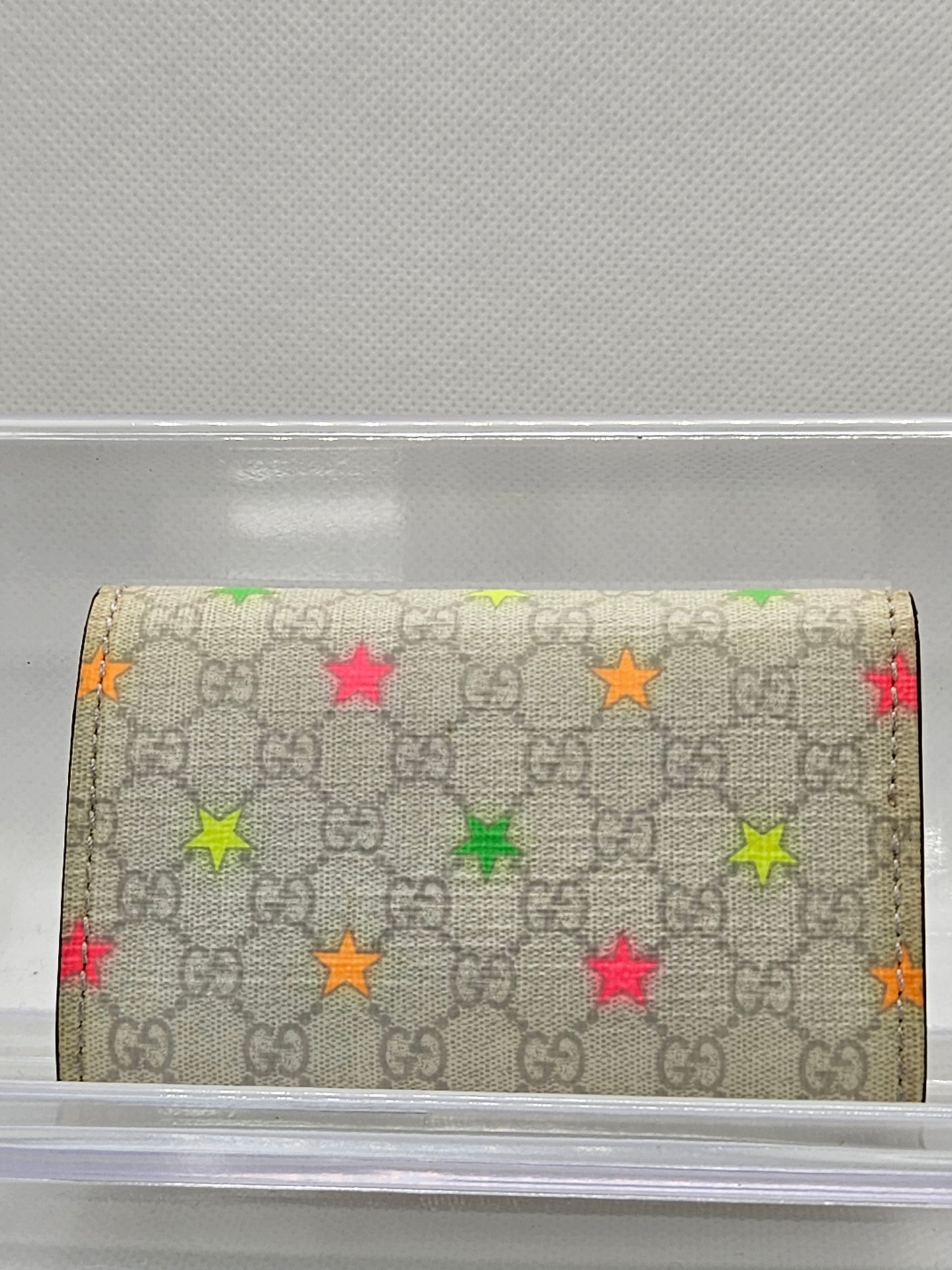 Pre-Loved Gucci Guccissima Sima Star 6 Key Ring Case