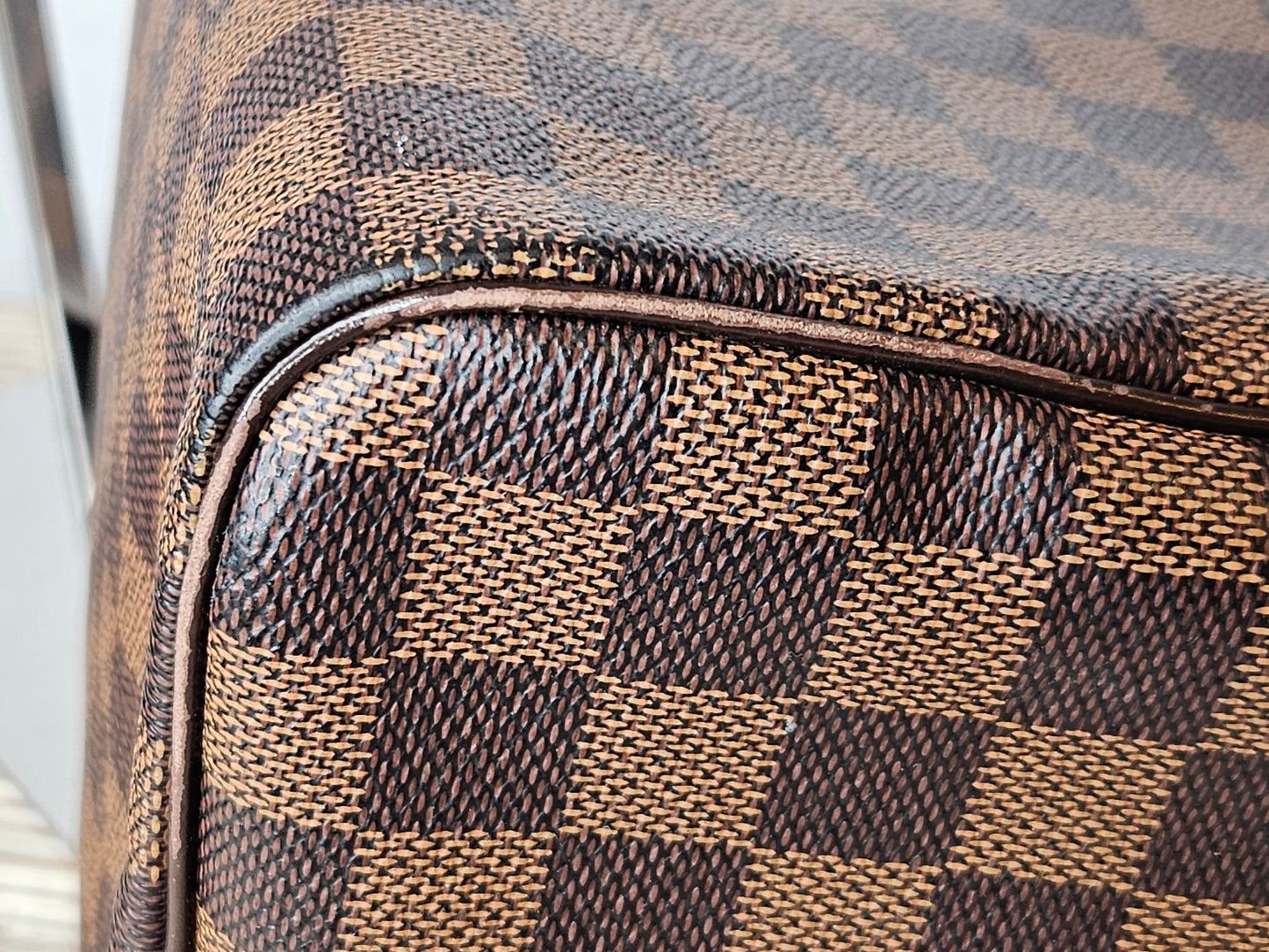 Pre-Loved Louis Vuitton Damier Ebene Speedy Bandouliere 30