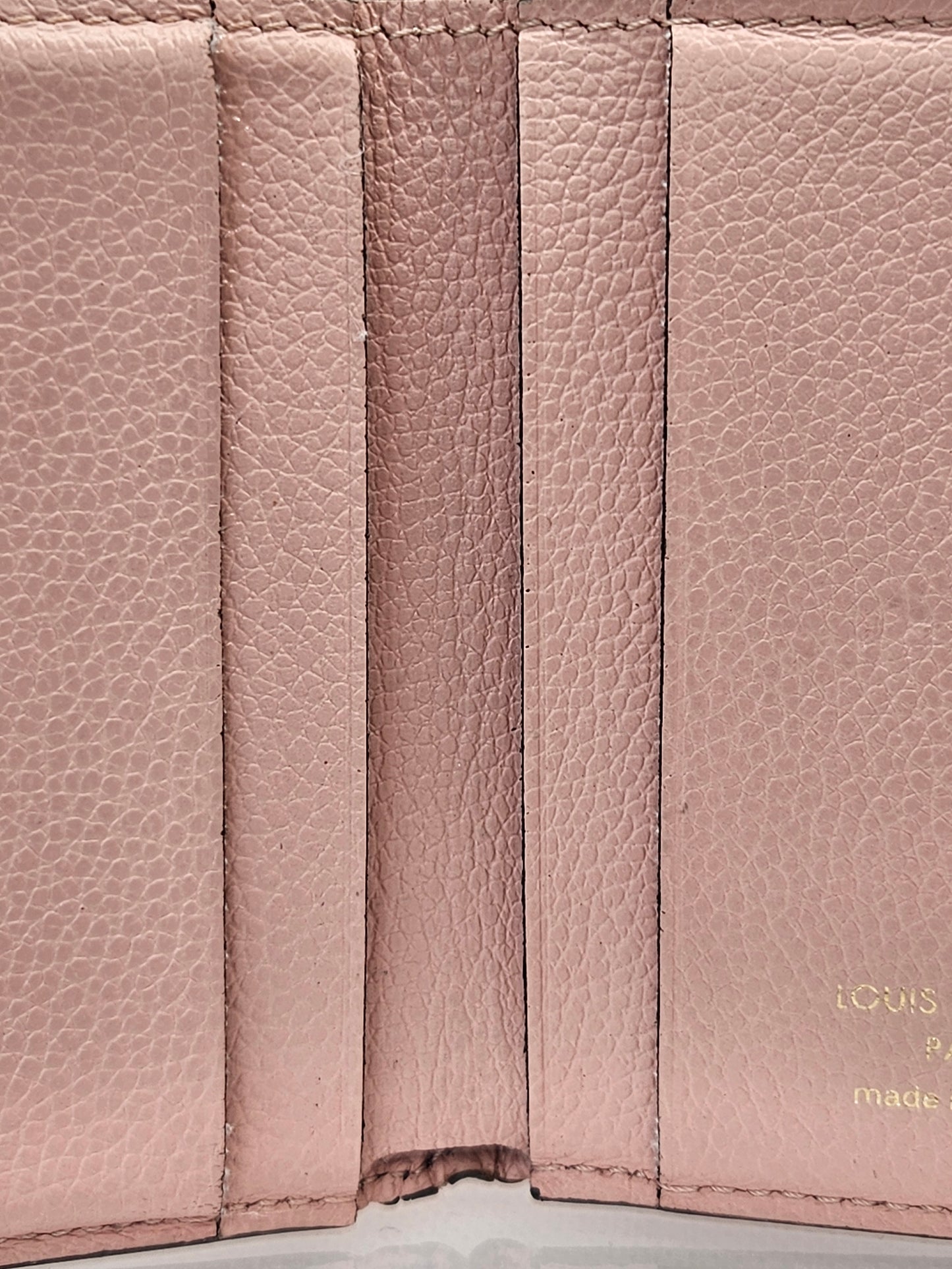 Pre-Loved Louis Vuitton Zoe Empreinte Leather Poudre Rose